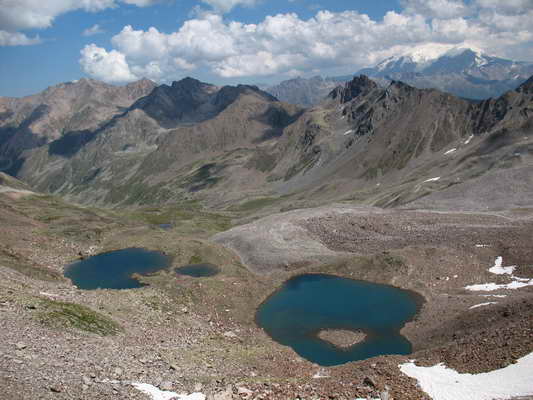Озера в долине Учкуланичи