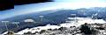 Фото 7. Вид с Эльбруса на плато Ирахиксырт, Джилысу, плато Джикаугенкез
